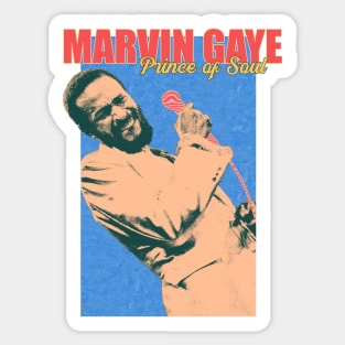 Marvin Gaye - Prince of Soul Sticker